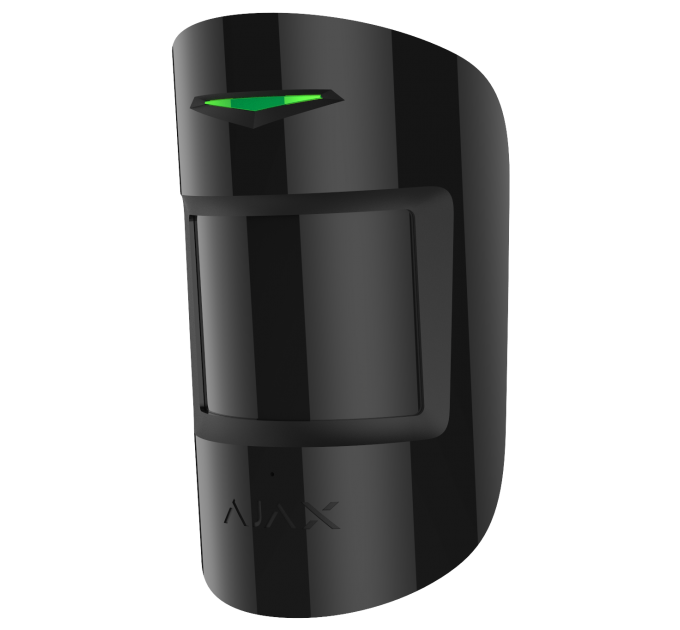 Бездротовий датчик руху та розбиття Ajax CombiProtect (чорний)