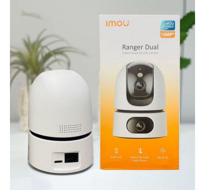 Wi-Fi PT камера 10Mп IMOU Ranger Dual (IPC-S2XP-10M0WED) з подвійним об’єктивом