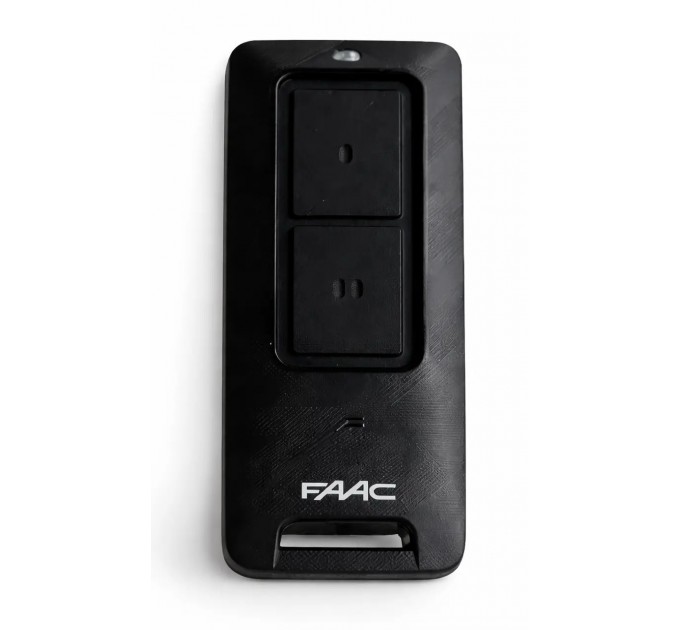 Пульт FAAC XT2 FDS 433–868 MHz, 2-канальний, чорний