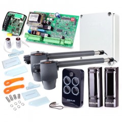 Комплект автоматики для розпашных ворот Genius G-Bat 300 (для двухстворчатых ворот 6 м)