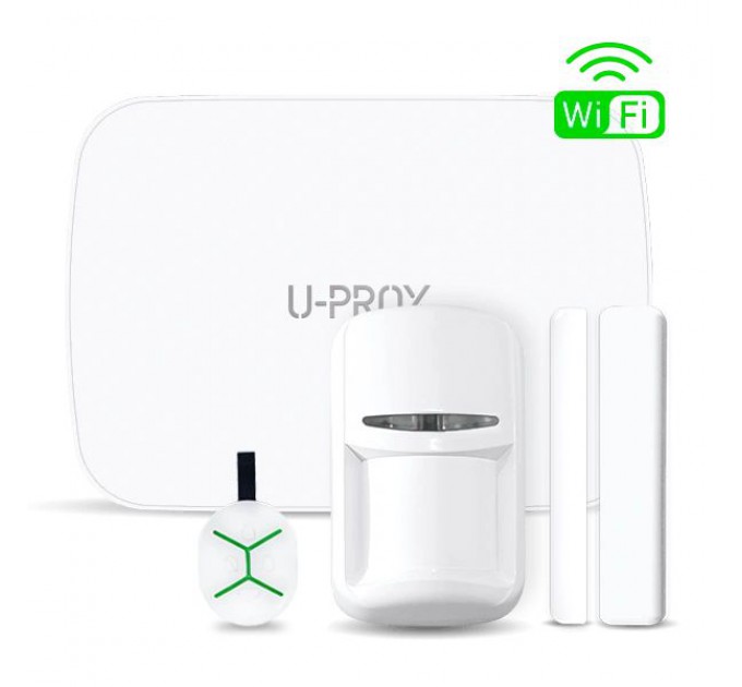 Комплект бездротової охоронної сигналізації U-Prox MPX L KF kit White