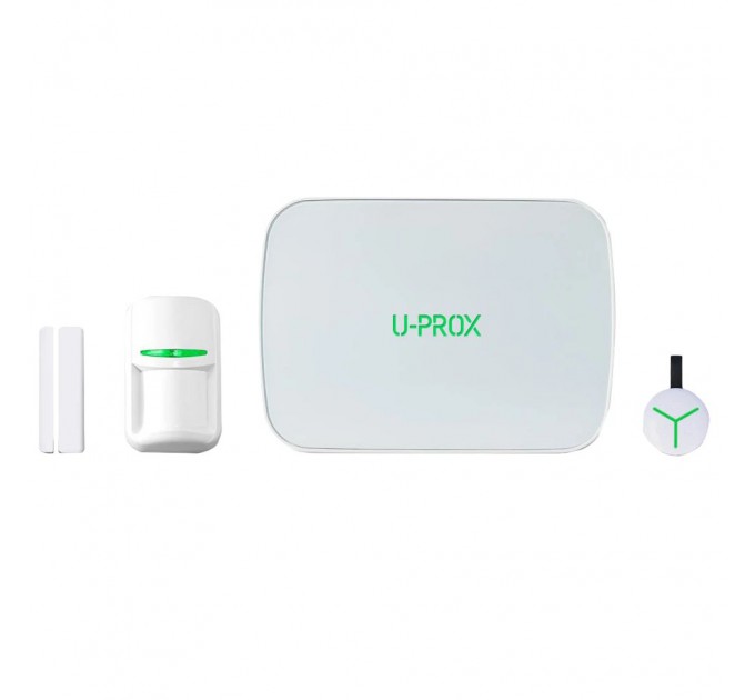 Комплект бездротової охоронної сигналізації U-Prox MPX G KF kit White