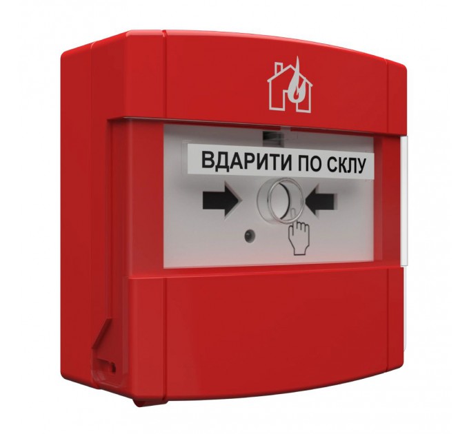 адресний ручний пожежний сповіщувач Тірас Tiras DETECTO MNL110