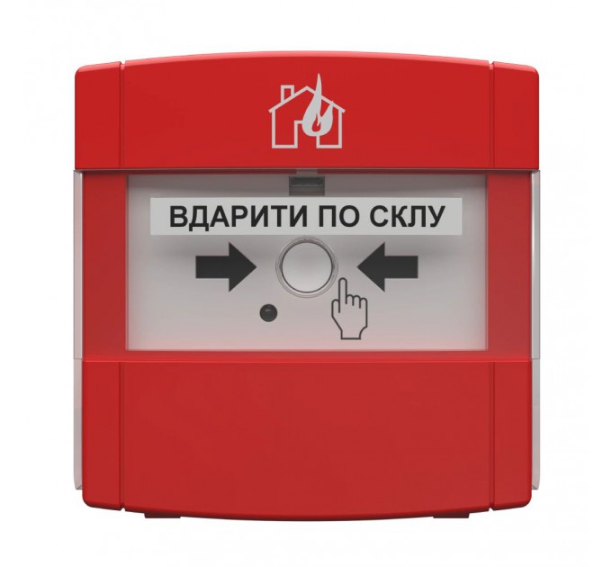 адресний ручний пожежний сповіщувач Тірас Tiras DETECTO MNL110