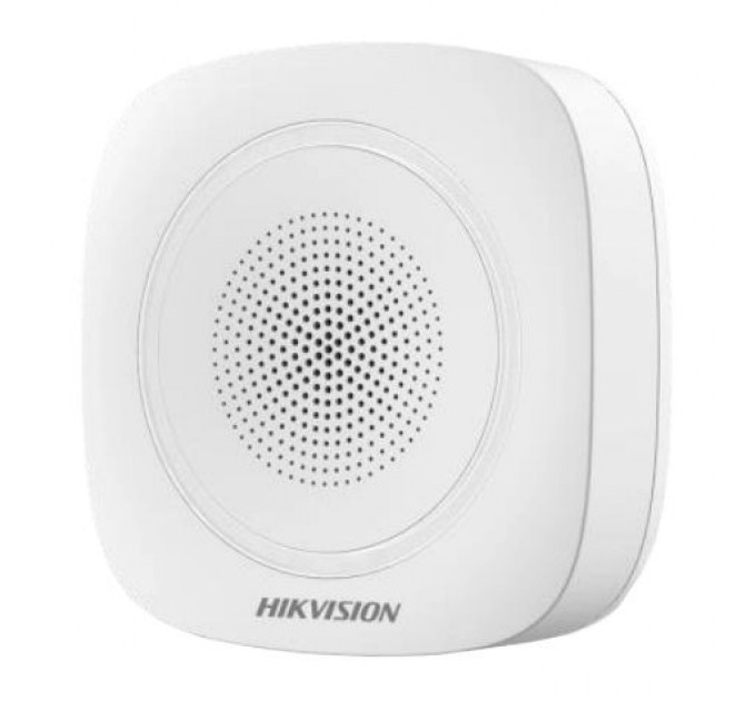 Бездротова внутрішня сирена Hikvision DS-PS1-I-WE-Red (червоне підсвічування)