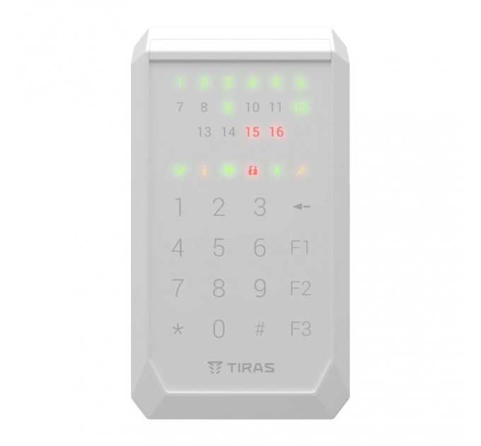 Клавіатура Тірас Tiras K-PAD16 (white)