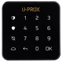 Бездротова сенсорна клавіатура для однієї групи U-Prox Keypad G1 Black