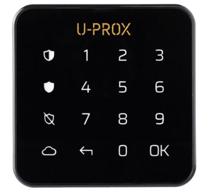 Бездротова сенсорна клавіатура для однієї групи U-Prox Keypad G1 Black