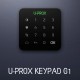 Бездротова сенсорна клавіатура для однієї групи U-Prox Keypad G1 Black