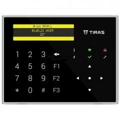 Клавіатура Tiras K-GLCD+(black)