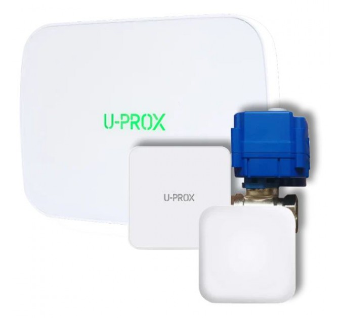 Бездротовий комплект запобігання затоплення U-Prox DN20 White