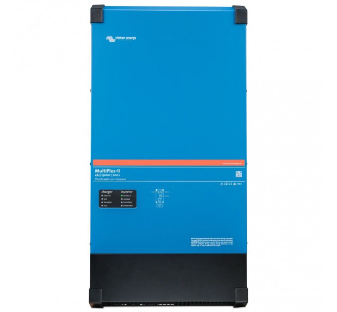 Інвертор VictronEnergy MultiPlus-II 48/15000/200-100 однофазний чиста синусоїда Інвертор VictronEnergy MultiPlus-II 48/15000/200-100 однофазний чиста синусоїда