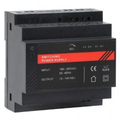 Блок живлення на DIN рейку DR12036-02 12V/3A