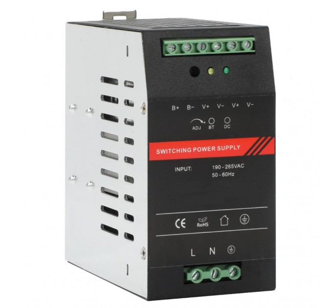 Блок живлення на DIN рейку DR48240-03 48V/5A