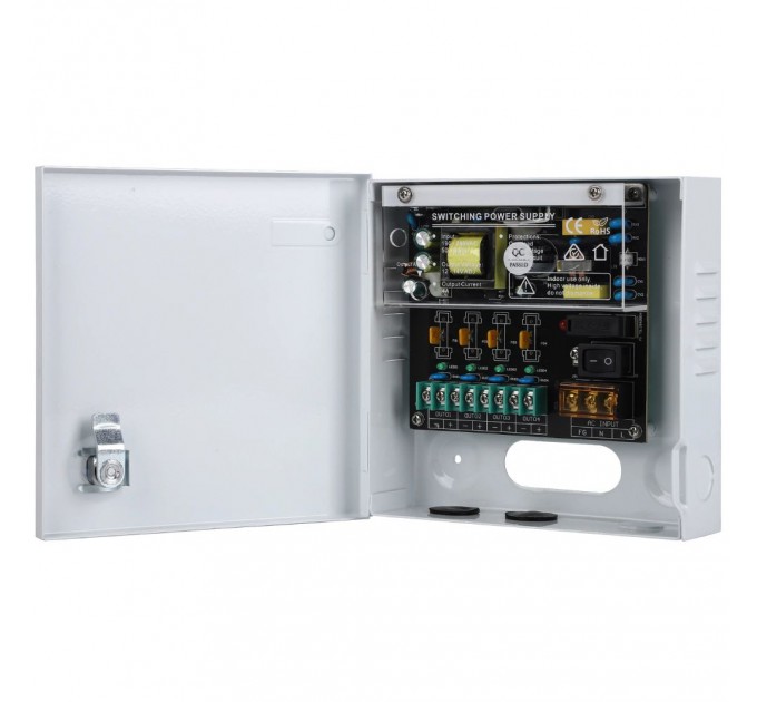 Блок живлення PS-1204/4CH(M) 12V/4A 4 канали