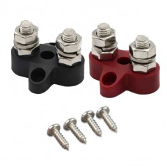 Подвійний набір клем M8 Victron Energy Dual Terminal Stud M8-linked set (1 red/1 black)