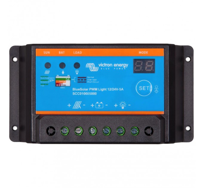 Контролер заряду Victron Energy BlueSolar PWM-Light Charge Controller 12/24-5