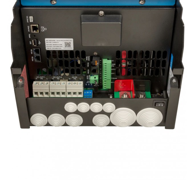 Інвертор Victron Energy EasySolar-II GX 48/3000/35-32 MPPT 250/70 сонячний однофазний чиста синусоїда