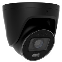 Дротова IP-камера відеоспостереження Ajax TurretCam HLVF (5 Mp) Black (126280.197.BL1)