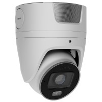 Дротова IP-камера відеоспостереження Ajax Superior TurretCam HLVF (4 Mp) White (135574.197.WH1)