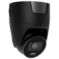 Дротова IP-камера відеоспостереження Ajax Superior TurretCam HLVF (8 Mp) Black (135575.197.BL1)