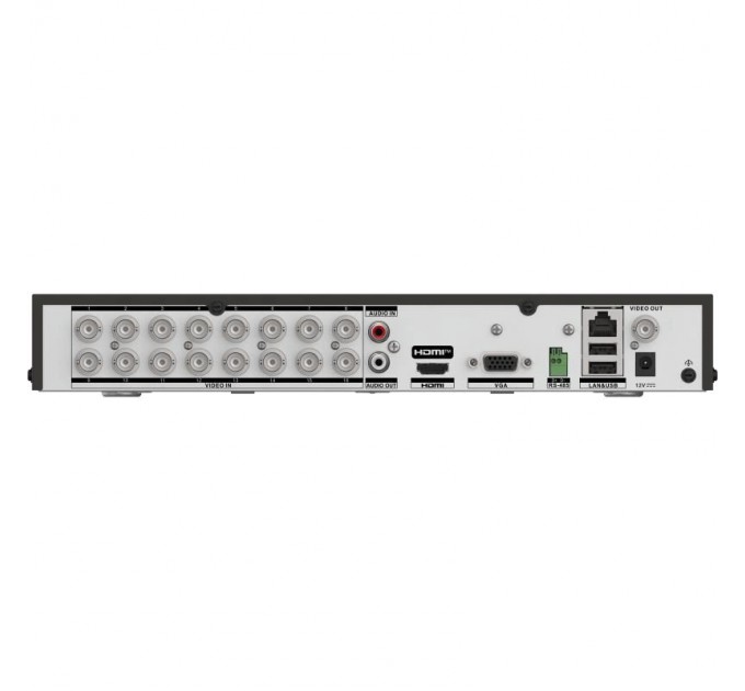 Відеореєстратор Hikvision iDS-7216HQHI-M1/XT 16-канальний 1080p 1U AcuSense DVR