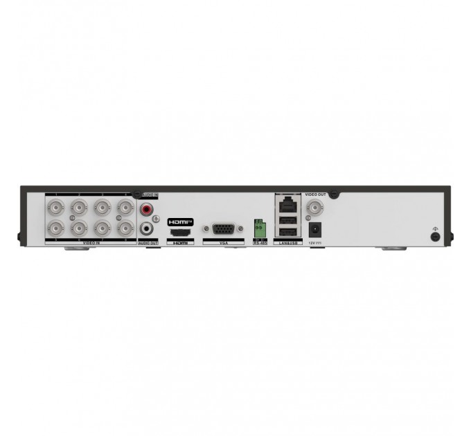 Відеореєстратор Hikvision iDS-7208HUHI-M1/XT 8-канальний 5MP 1U H.265 AcuSense
