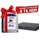 Відеореєстратор з HDD 4Тб Dahua DHI-NVR2216-I2 16-канальний 1U 2 HDD WizSense