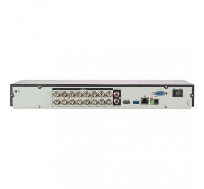 Відеореєстратор Dahua DH-XVR5216AN-4KL-I3 16-канальний 4K-N/5MP 1U 2HDD WizSense