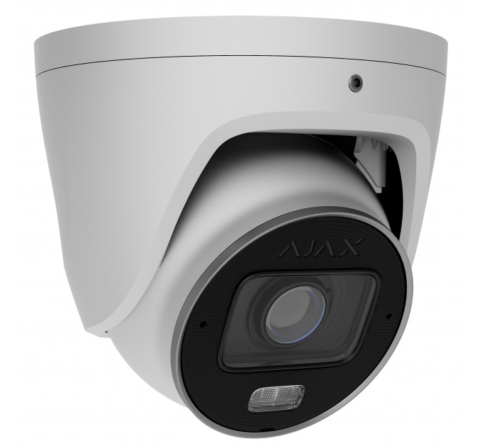 Проводная IP-камера видеонаблюдения Ajax TurretCam HLVF (5 Mp) White (126281.197.WH1) Проводная IP-камера видеонаблюдения Ajax TurretCam HLVF (5 Mp) White (126281.197.WH1)