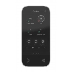Беспроводная клавиатура с сенсорным экраном Ajax KeyPad TouchScreen White (58455.148.WH1) Беспроводная клавиатура с сенсорным экраном Ajax KeyPad TouchScreen White (58455.148.WH1)