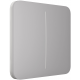 Выключатель Ajax LightSwitch 2-клавишный Fog