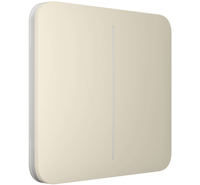 Выключатель Ajax LightSwitch 2-клавишный Ivory Выключатель Ajax LightSwitch 2-клавишный Ivory