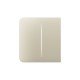 Боковая кнопка для двухклавишного выключателя Ajax SideButton (2-gang) Ivory (46024.143.IV)