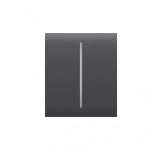 Центральная кнопка для двухклавишного выключателя Ajax CenterButton (2-gang) Graphite Ajax CenterButton (2-gang) Graphite (46028.140.GP)