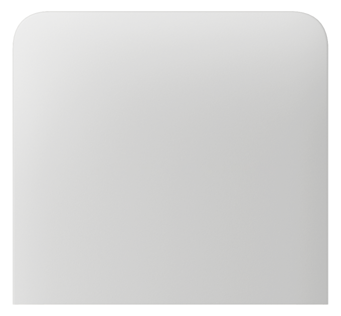 Боковая кнопка для одноклавишного выключателя Ajax SideButton (1-gang) vertical White (83450.143.WH)