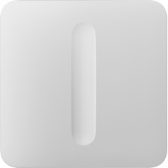 Кнопка для димерного выключателя Ajax SoloButton (Dimmer) White (91254.257.WH1) Кнопка для димерного выключателя Ajax SoloButton (Dimmer) White (91254.257.WH1)