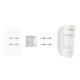 Крепежная панель Ajax SmartBracket для MotionProtect, CombiProtect Black (9637.09.BL)