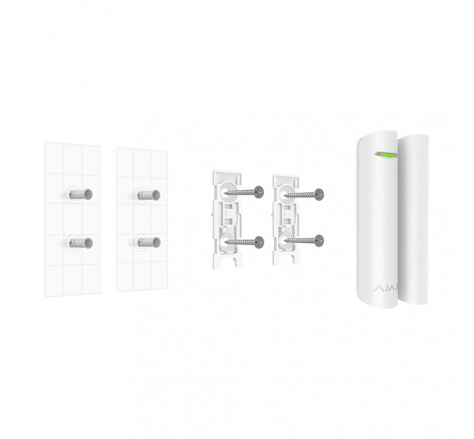Крепежная панель Ajax SmartBracket для DoorProtect Black (9520.03.BL) Крепежная панель Ajax SmartBracket для DoorProtect Black (9520.03.BL)