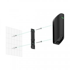 Крепежная панель Ajax SmartBracket для MotionProtect Curtain White (21674.36.WH) Крепежная панель Ajax SmartBracket для MotionProtect Curtain White (21674.36.WH)