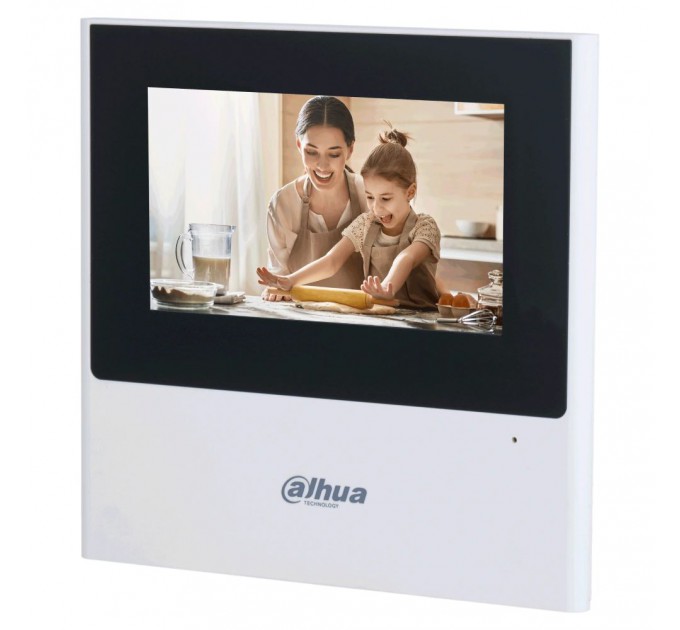 Відеодомофон Dahua DHI-VTH2611L-WP 4.3" дюймів Wi-Fi