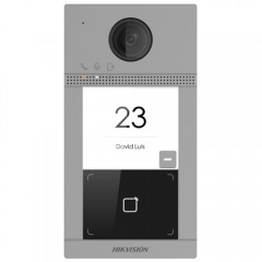2 Мп IP-виклична панель IP65, IK08 з Wi-Fi DS-KV8113-WME1(C) 2 Мп IP-виклична панель IP65, IK08 з Wi-Fi DS-KV8113-WME1(C)