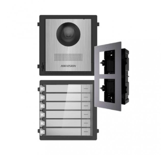 Комплект модулів Hikvision DS-KD8003-IME1NS + DS-KD-ACF2/Plastic + DS-KD-KK/S