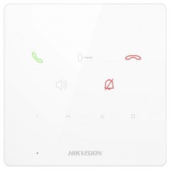 Аудіодомофон IP мережевий POE Hikvision DS-KH6000-E1/White