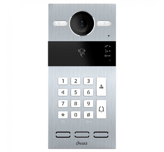 Виклична панель Dnake S213K/S SIP IP65, IK07 Silver