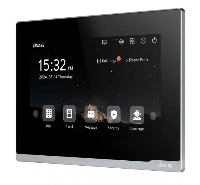 Відеодомофон з Wi-Fi Dnake E217W 7" Linux