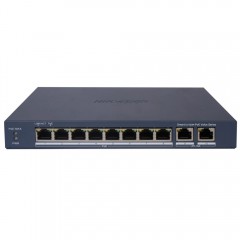 Комутатор 10 портів керований Hikvision DS-3E1310P-EI/MPoE