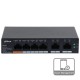 Комутатор 6 портів керований Dahua DH-CS4006-4GT-60 PoE Комутатор 6 портів керований Dahua DH-CS4006-4GT-60 PoE