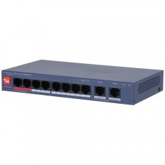 Комутатор 8 портів керований Dahua DH-CS4010-8ET2GT-110 Комутатор 8 портів керований Dahua DH-CS4010-8ET2GT-110