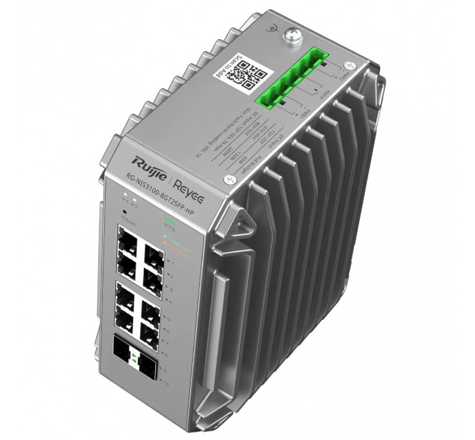 Комутатор 10 портів керований Ruijie RG-NIS3100-8GT2SFP-HP